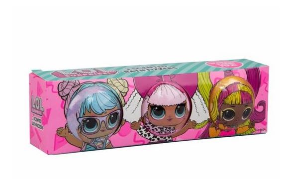 Buy Lol Scented Bath Fizzers 3 Pack and wholesale England, Union Jack & St. George at Christmas Wholesaler Christmas Wholesale Seller