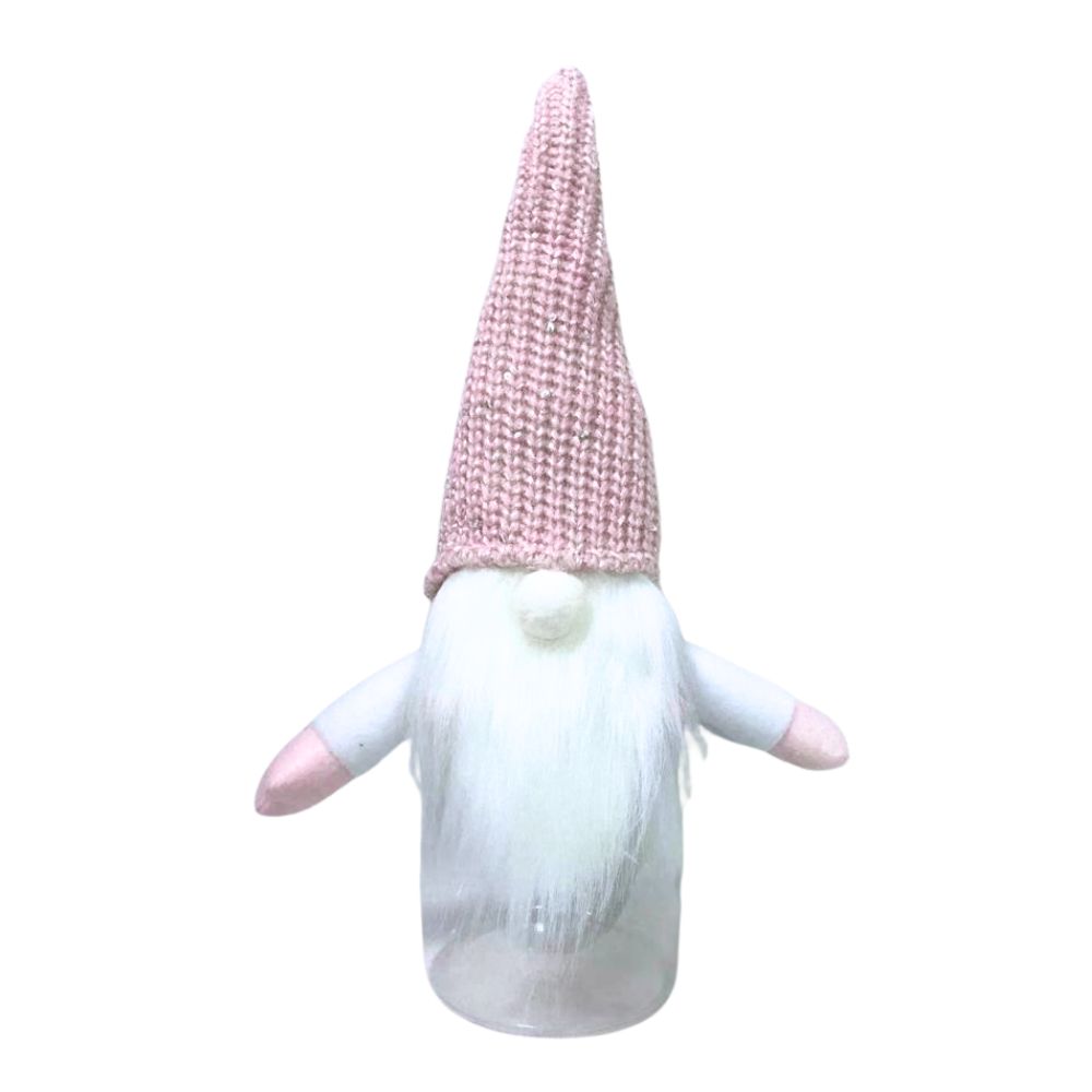 Buy Pink 11" Gonk Christmas Candy Jar and wholesale Christmas Candy Jars at Christmas Wholesaler Christmas Wholesale Seller