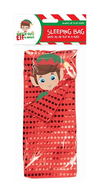 Buy Elf Sleeping Bag and wholesale Christmas Elf at Christmas Wholesaler Christmas Wholesale Seller