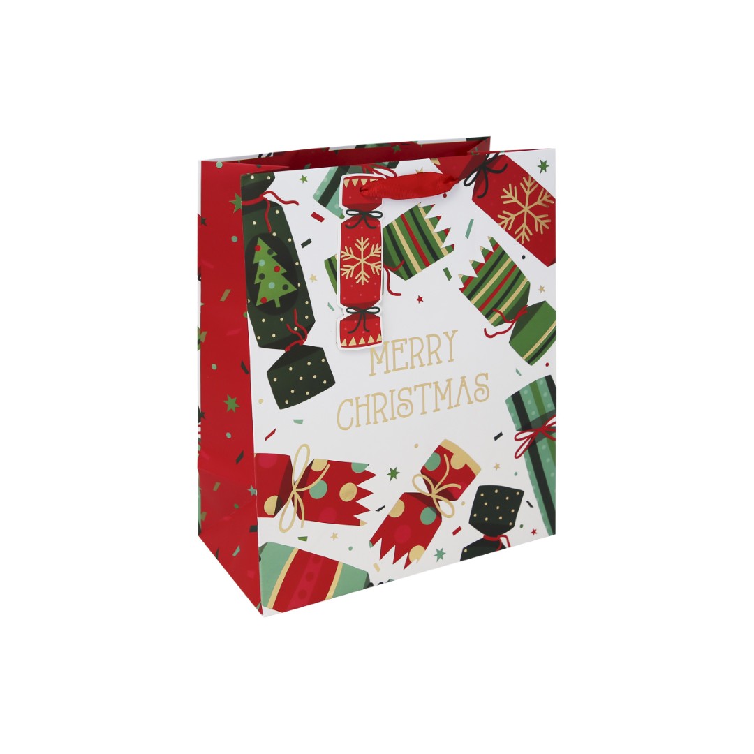 Buy Christmas Crackers Medium Bag and wholesale Christmas Gift Bags, Wrap & Boxes at Christmas Wholesaler Christmas Wholesale Seller