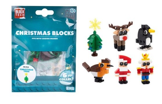 Buy Building Block Xmas Characters In Bag and wholesale Christmas Pocket Money Toys at Christmas Wholesaler Christmas Wholesale Seller
