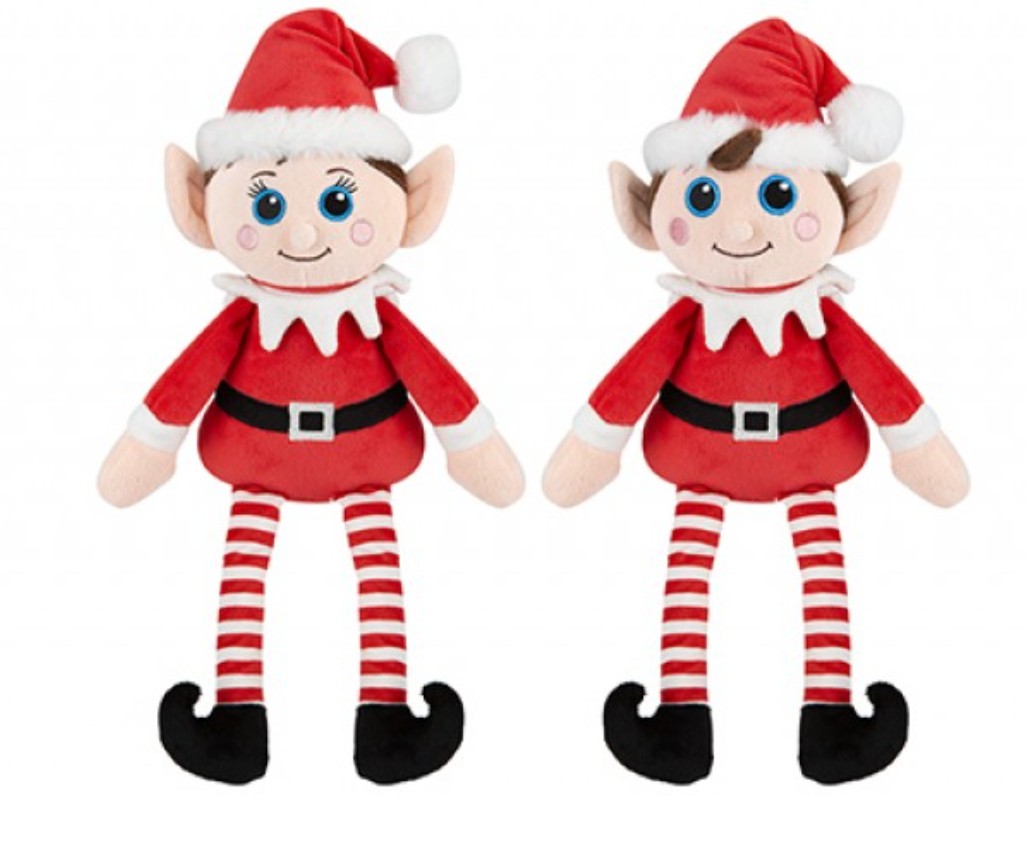 Buy Elves Behavin Badly Sitting Plush Chibi Elf Doll 23cm and wholesale Christmas Elf at Christmas Wholesaler Christmas Wholesale Seller
