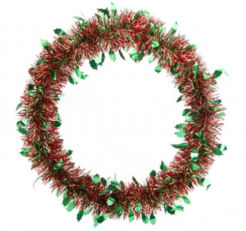 Buy Snow White Red/green Holly Wreath 30cm and wholesale Christmas Baubles & Hanging Decorations at Christmas Wholesaler Christmas Wholesale Seller