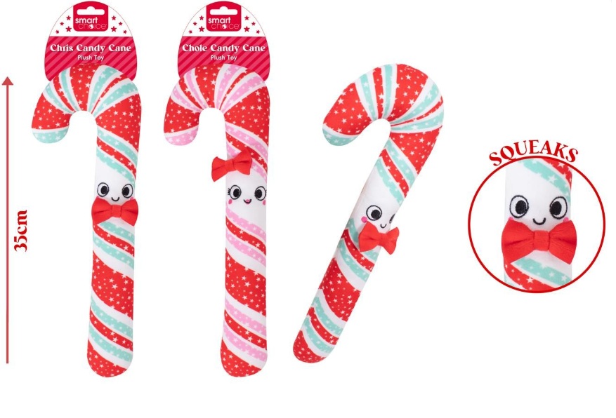 Buy Christmas Squeaky Christmas Candy Cane Dog Toy and wholesale Christmas Pets at Christmas Wholesaler Christmas Wholesale Seller