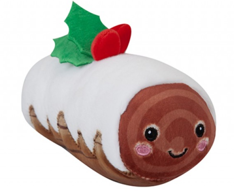 Buy Yule Log Christmas Foodies 16cm and wholesale Christmas Soft & Plush Toys at Christmas Wholesaler Christmas Wholesale Seller