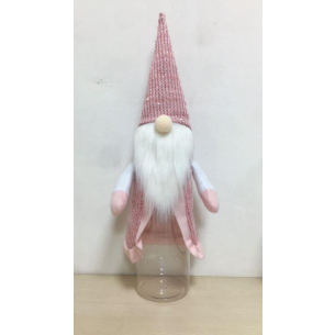 Gonk Pink 50cm Christmas Candy Jar
