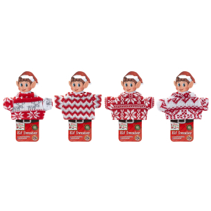 Christmas Elf Knitted Sweaters ( Assorted Designs )