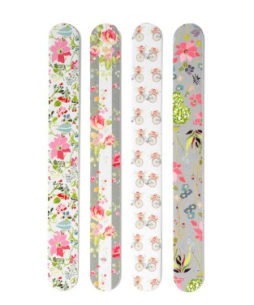 Buy Julie Dodsworth Pink Botanical Nail File and wholesale Christmas Stocking Fillers at Christmas Wholesaler Christmas Wholesale Seller