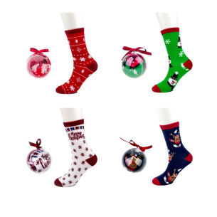 Buy Ladies Christmas Socks In Bauble and wholesale Christmas Gifts For Her at Christmas Wholesaler Christmas Wholesale Seller