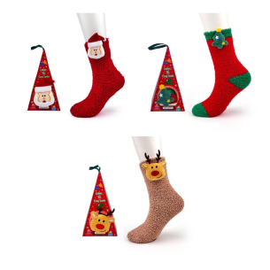 Buy Ladies Christmas Socks In Gift Box and wholesale Christmas Gifts For Her at Christmas Wholesaler Christmas Wholesale Seller