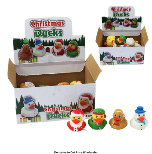 Buy Mini Christmas Rubber Ducks (5cm) and wholesale Christmas Toys at Christmas Wholesaler Christmas Wholesale Seller