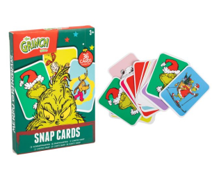 Buy The Grinch Snap Cards ( 36 Cards ) and wholesale Christmas Toys & Stocking Fillers at Christmas Wholesaler Christmas Wholesale Seller