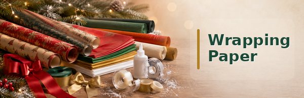 Christmas Gift Wrap & Boxes